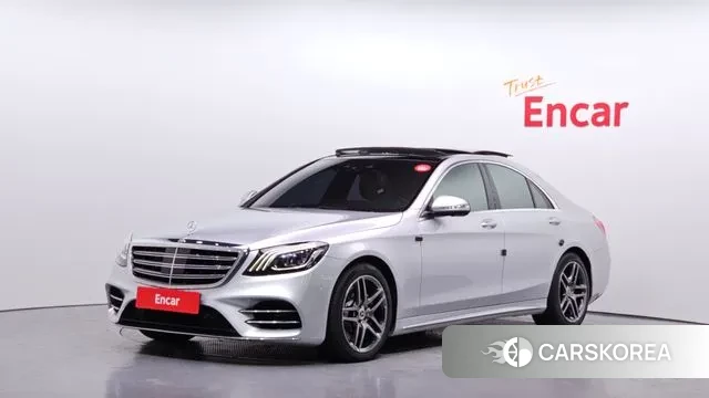 Mercedes-Benz S-Class W222 2020 Серебряный из Кореи