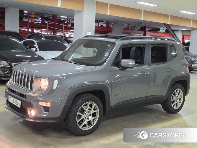 Jeep Renegade 2021 Серебристо-серый из Кореи