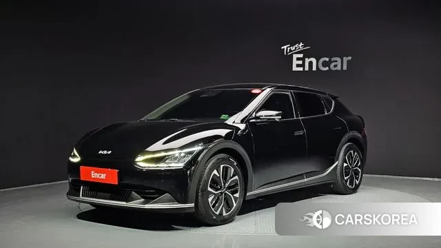 Kia EV6 2021 Черный из Кореи