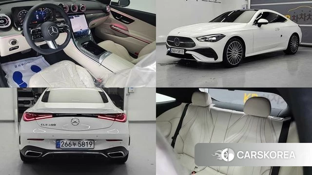 Mercedes-Benz CLE-Class C236 2025 Белый из Кореи