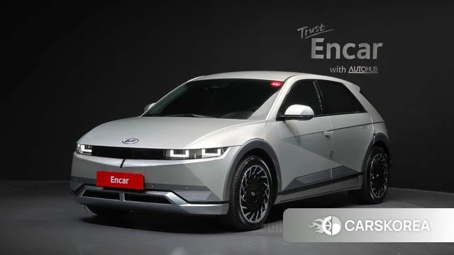 Hyundai Ionic 5 2022 Серебристо-серый из Кореи