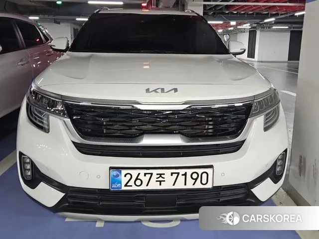 Kia The New Seltos 2022 Белый из Кореи