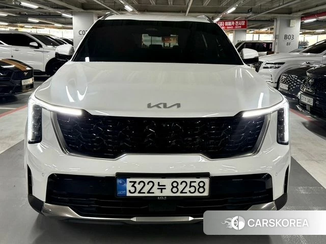 Kia The New Sorento 4th Generation 2024 Белый из Кореи