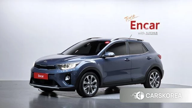 Kia Stonic 2019 Небесно-голубой из Кореи