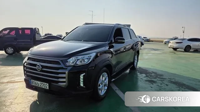 Ssangyong The New Rexton Sport 2022 Черный из Кореи