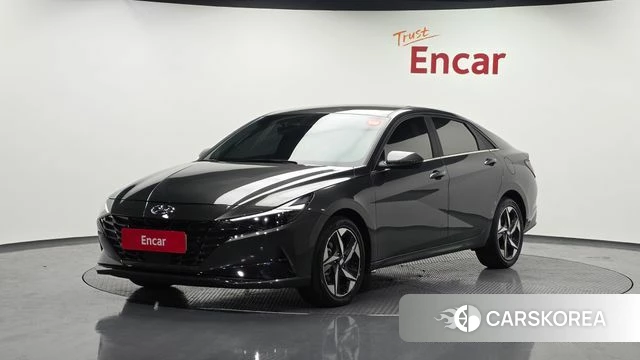 Hyundai Avante (CN7) 2022 Серый из Кореи