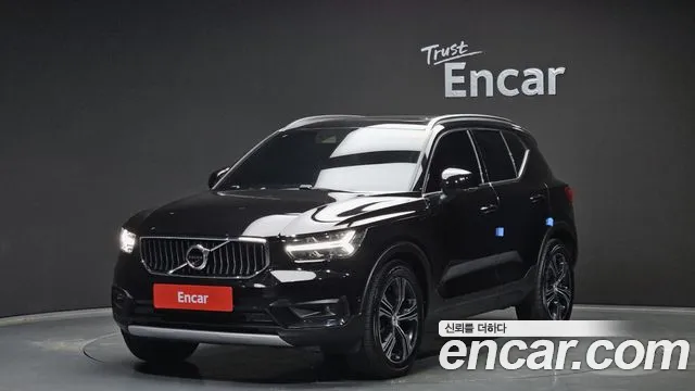 Volvo XC40 2020 Черный из Кореи