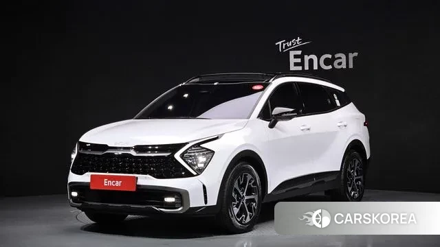 Kia Sportage 5th Generation Hybrid 2023 Белый из Кореи