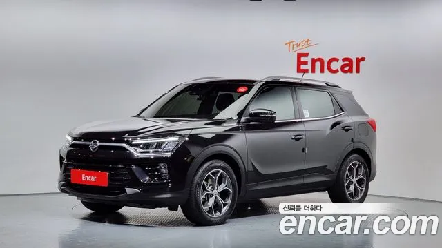 Ssangyong Beautiful Korando 2019 Черный из Кореи