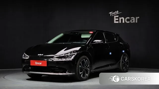 Kia EV6 2021 Черный из Кореи