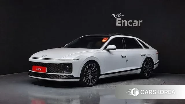 Hyundai Grandeur Hybrid (GN7) 2023 Белый из Кореи