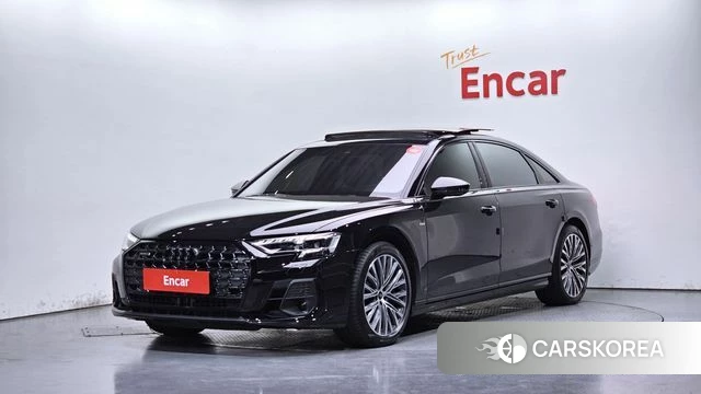Audi A8 (D5) 2022 Черный из Кореи