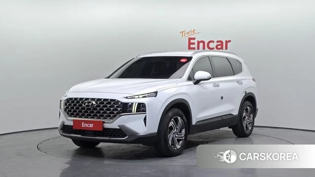 Hyundai The New Santa Fe 2022 Белый из Кореи