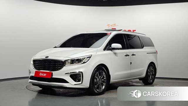 Kia The New Carnival 2019 Белый из Кореи