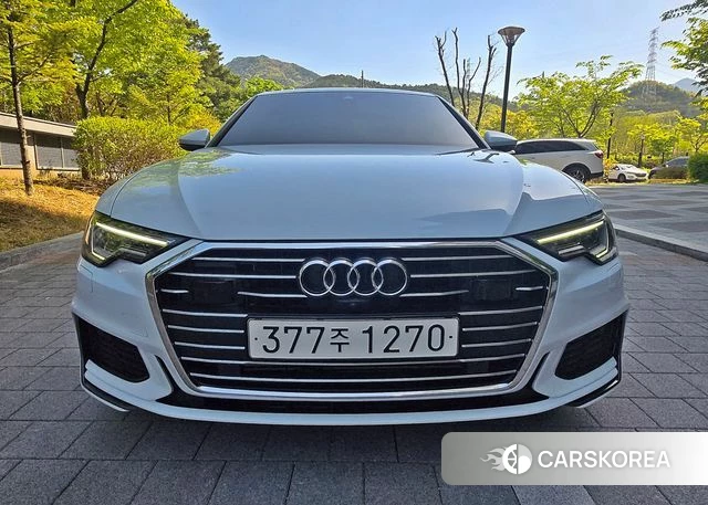 Audi A6 (C8) 2020 Белый из Кореи
