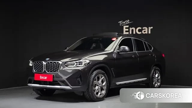 BMW X4 (G02) 2024 Серый из Кореи