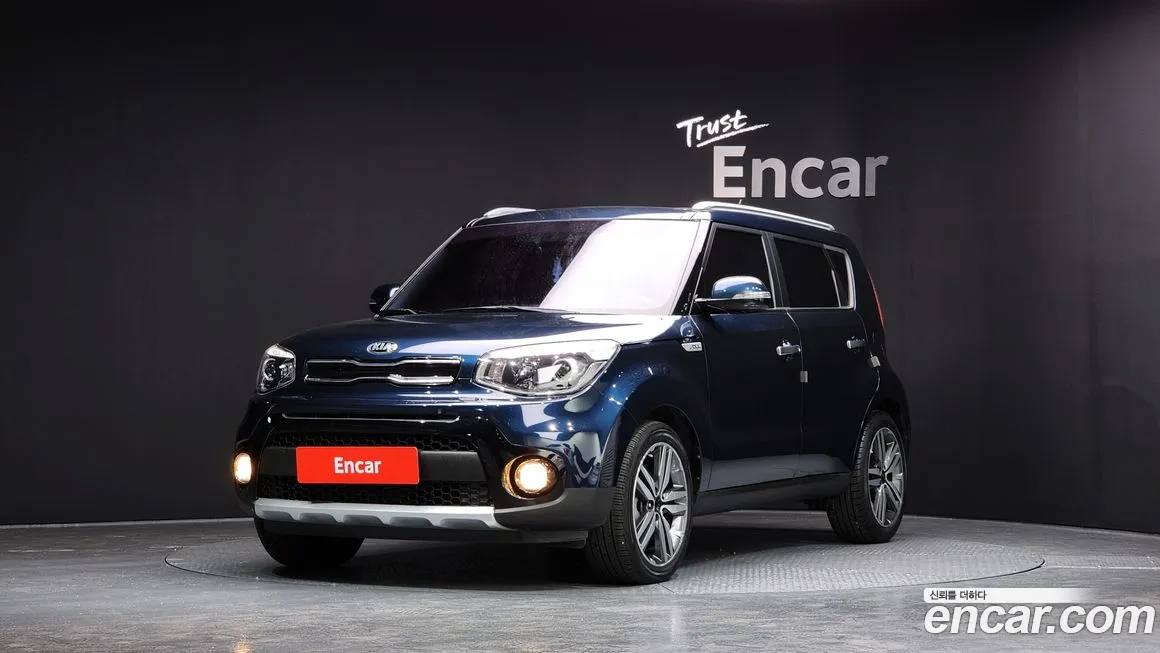 Kia The New Saw 2018 Синий из Кореи