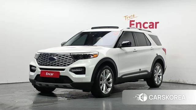 Ford Explorer 6th Generation 2022 Белый из Кореи
