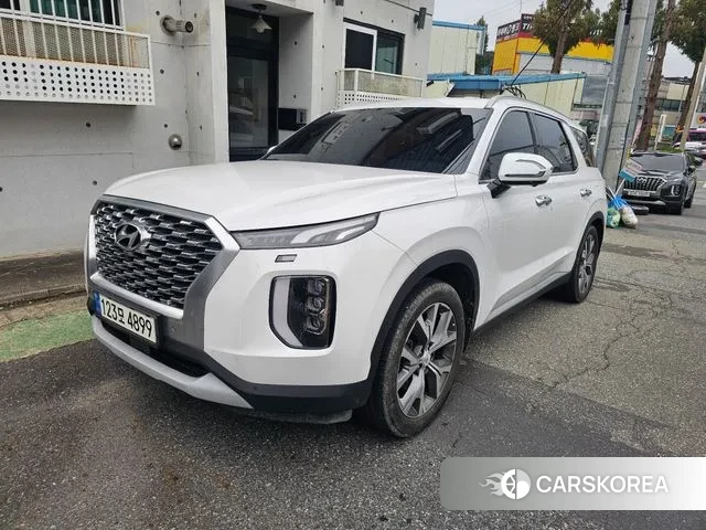 Hyundai Palisade 2021 Белый из Кореи