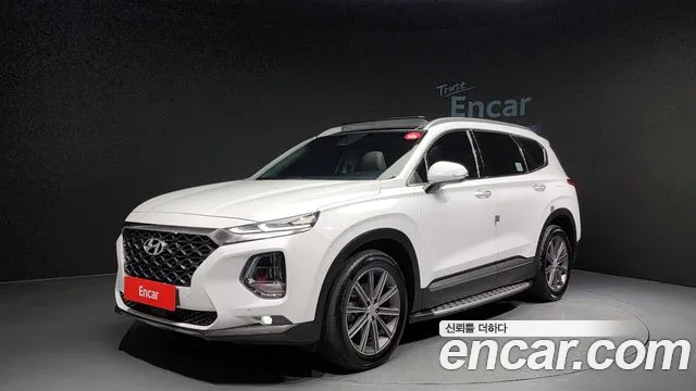 Hyundai Santa Fe TM 2018 Белый из Кореи