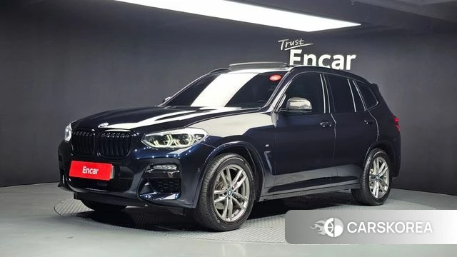 BMW X3 (G01) 2021 Черный из Кореи
