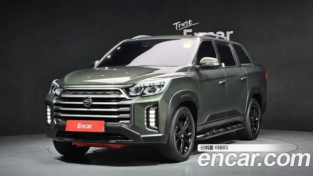 Ssangyong The New Rexton Sport 2021 Зеленый из Кореи