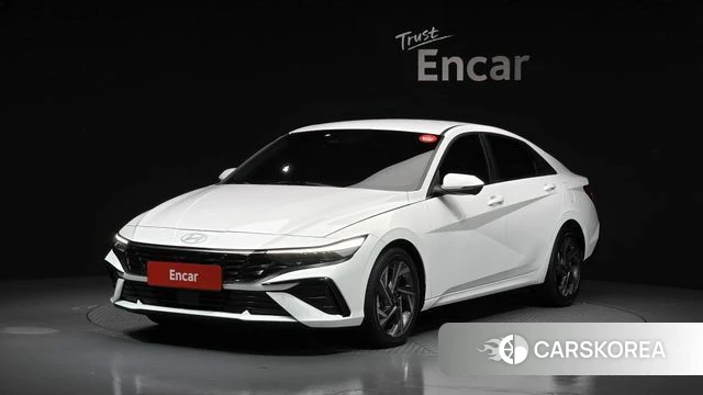 Hyundai The New Avante (CN7) 2023 Белый из Кореи
