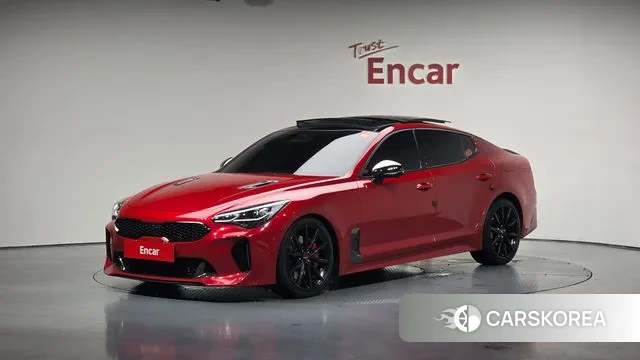 Kia Stinger Meister 2022 Красный из Кореи