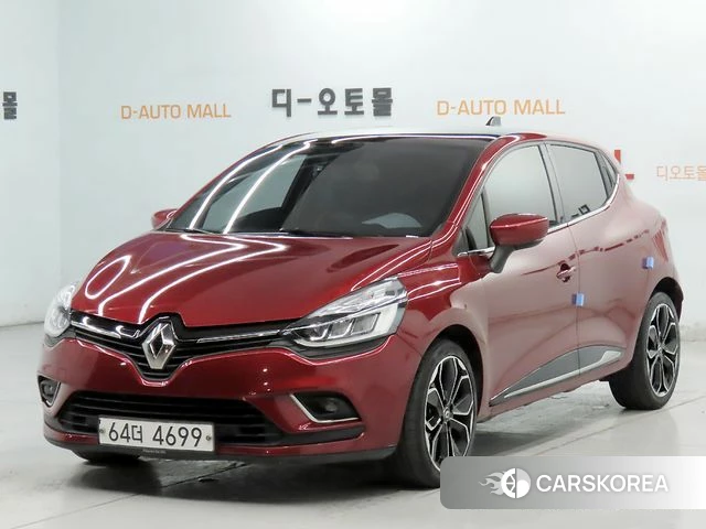 Renault Korea (Samsung) Clio 2018 Красный из Кореи