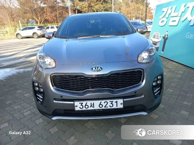 Kia Sportage 4th Generation 2018 Серый из Кореи