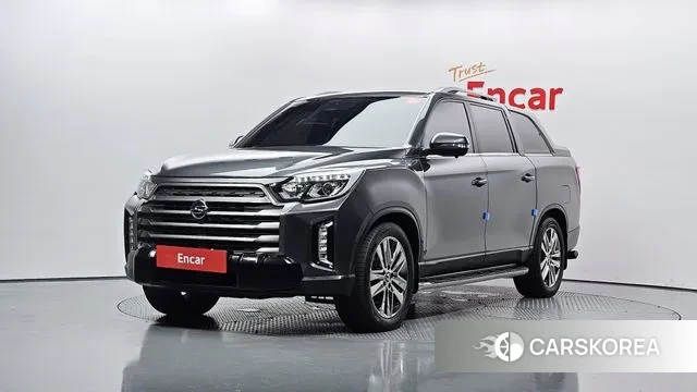 Ssangyong The New Rexton Sport 2022 Серый из Кореи