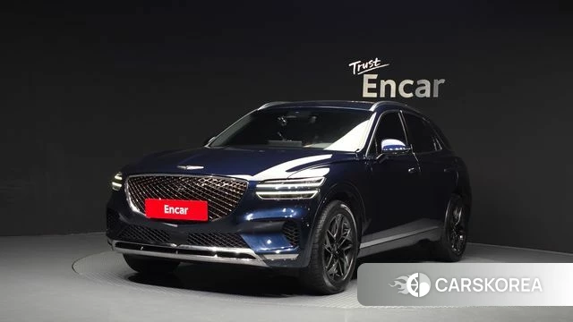 Genesis GV70 2021 Синий из Кореи