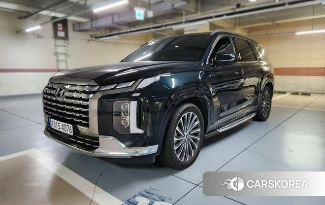 Hyundai The New Palisade 2023 Темно-зеленый из Кореи