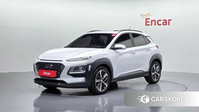 Hyundai Kona 2018 Белый из Кореи