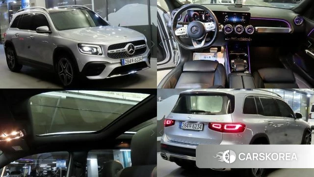 Mercedes-Benz GLB-Class X247 2020 Серебряный из Кореи