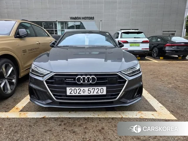 Audi A7 (4K) 2023 Серый из Кореи