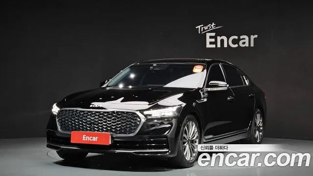 Kia The New K9 2nd generation 2021 Черный из Кореи