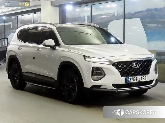 Hyundai Santa Fe TM 2018 Белый из Кореи