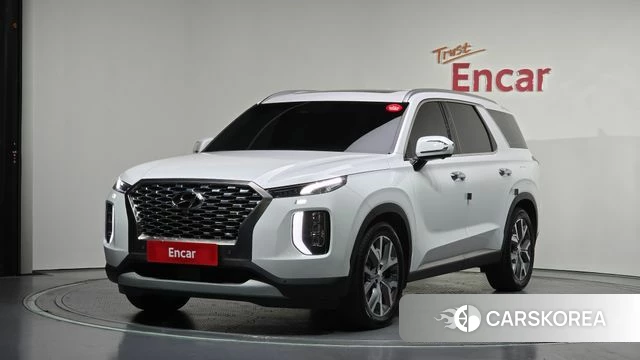 Hyundai Palisade 2021 Белый из Кореи