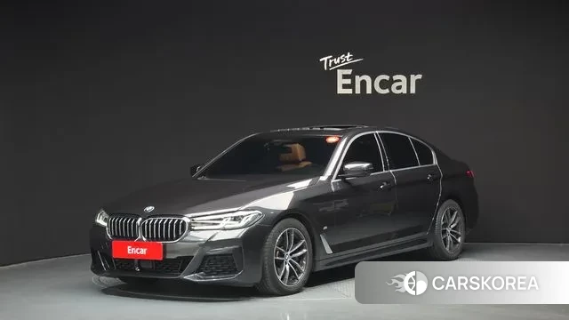 BMW 5 Series (G30) 2023 Серый из Кореи