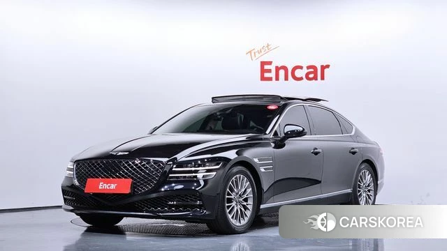 Genesis G80 (RG3) 2021 Черный из Кореи