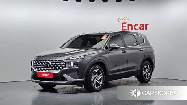 Hyundai The New Santa Fe 2021 Серый из Кореи