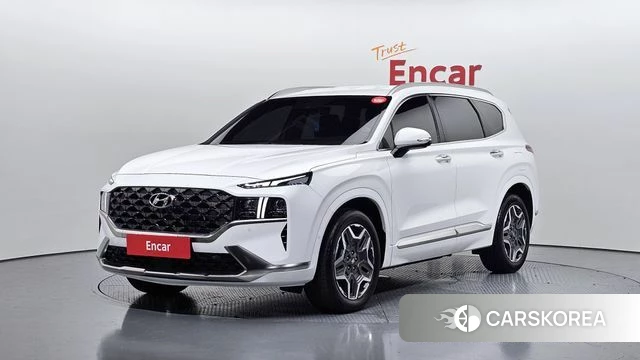 Hyundai The New Santa Fe 2022 Белый из Кореи