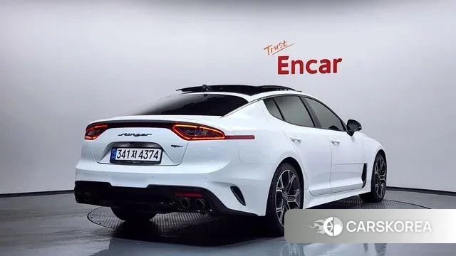 Kia Stinger 2018 Белый из Кореи