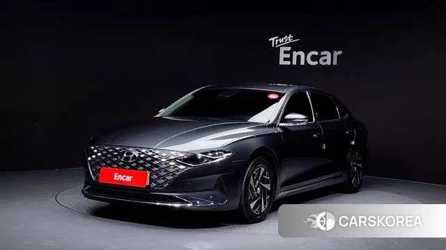 Hyundai The New Grandeur IG Hybrid 2021 Серый из Кореи