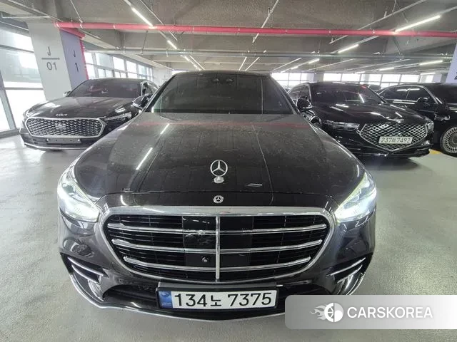 Mercedes-Benz S-Class W223 2021 Черный из Кореи