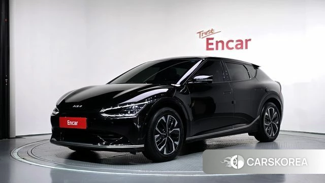 Kia EV6 2022 Черный из Кореи