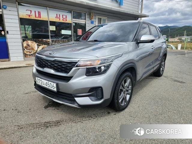 Kia Seltos 2020 Серый из Кореи