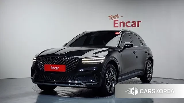 Genesis GV70 2021 Черный из Кореи