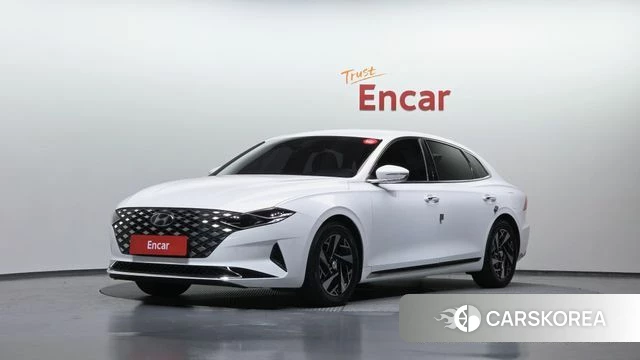Hyundai The New Grandeur IG Hybrid 2020 Белый из Кореи
